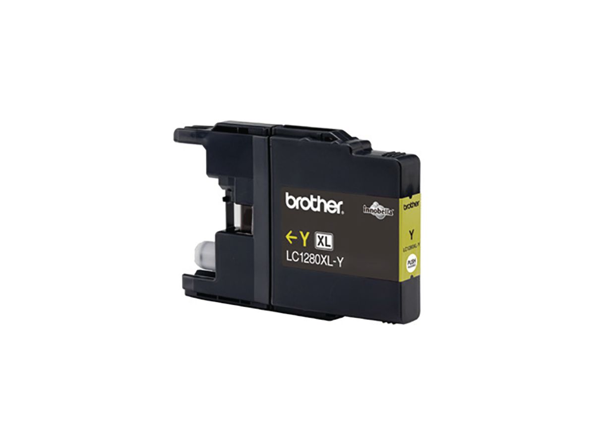 BROTHER Cartouche d'encre HY yellow LC-1280Y MFC-J6510DW 1200 pages (4977766694070)
