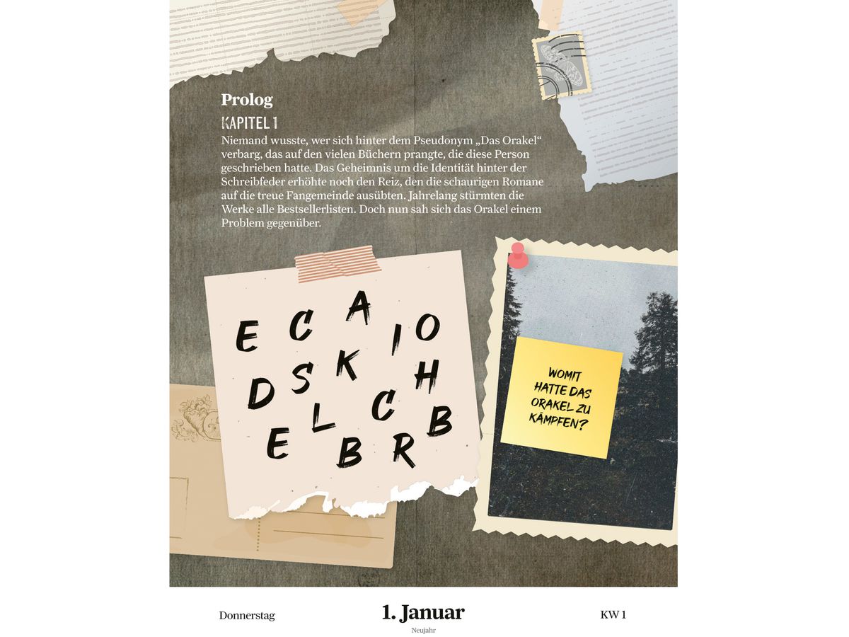 HEYE Abreisskalender 2026 23590+26 Escape-Kalender 12.5x16cm (9783756413669)