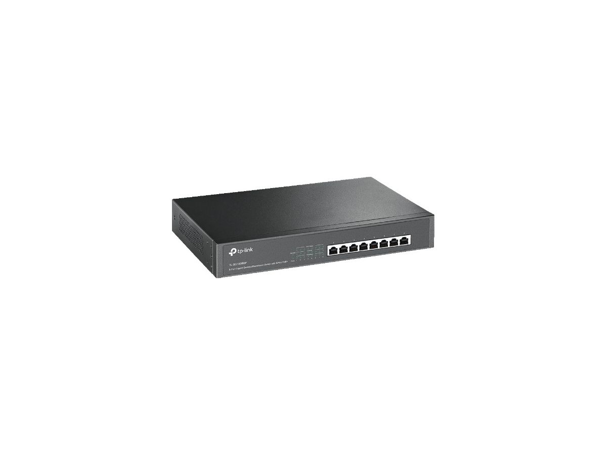 TP-LINK 8-Port Desktop/Rackmount TL-SG1008MP Switch with 8-Port PoE (6935364086770)