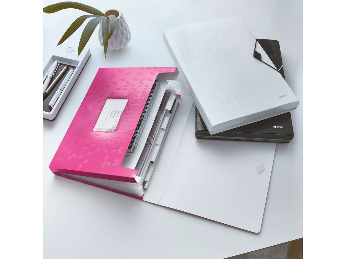 LEITZ Cartella progetto WOW A4 45890023 metallic pink (4002432105991)