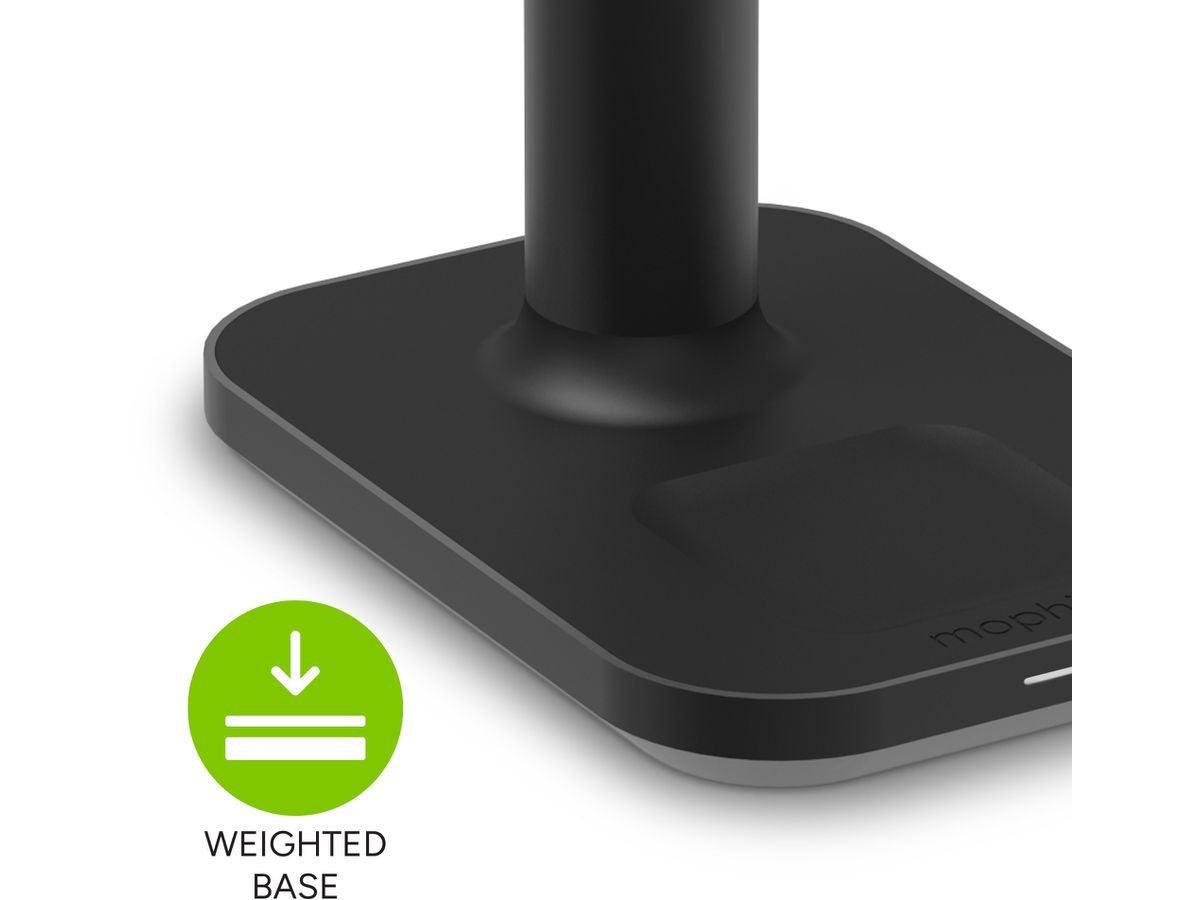 MOPHIE MagSafe 3in1 Charging Stand 401311461 Grey (0840056181632)