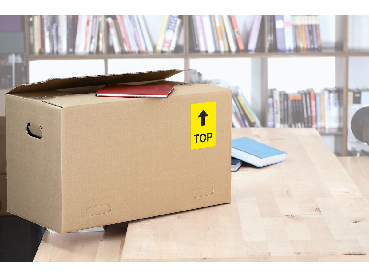 HERMA Étiquettes SPECIAL 105x148mm 4396 jaune,perm. 400 pcs./100 flls. (4008705043960)