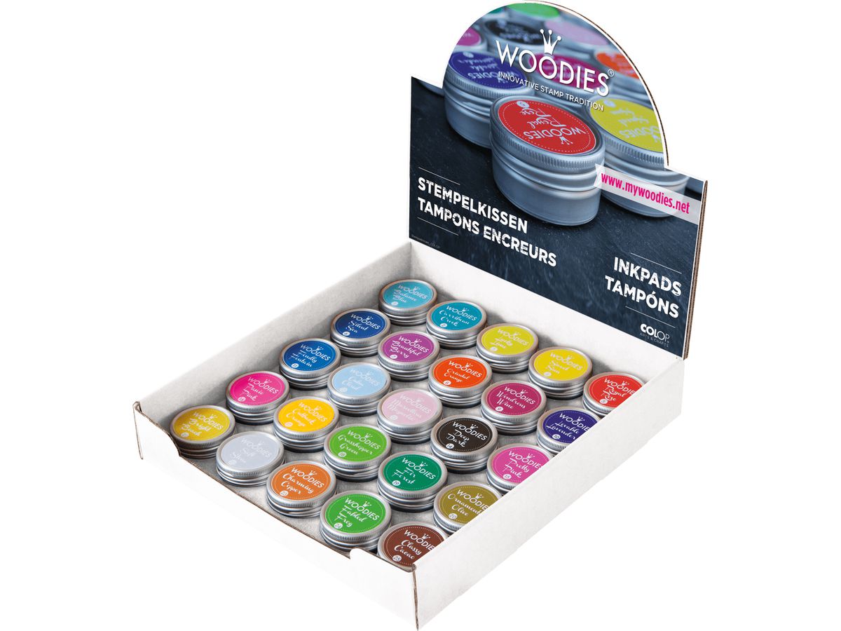 COLOP Woodies Display Tamponetimbri 151354 25 pezzi (8712938069586)
