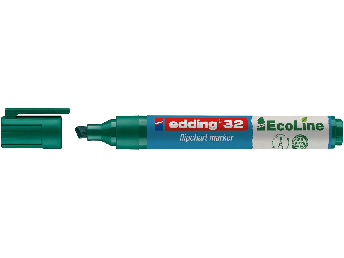 EDDING Flipchart Marker 32 1-5mm 32-4 verde (4004764947010)