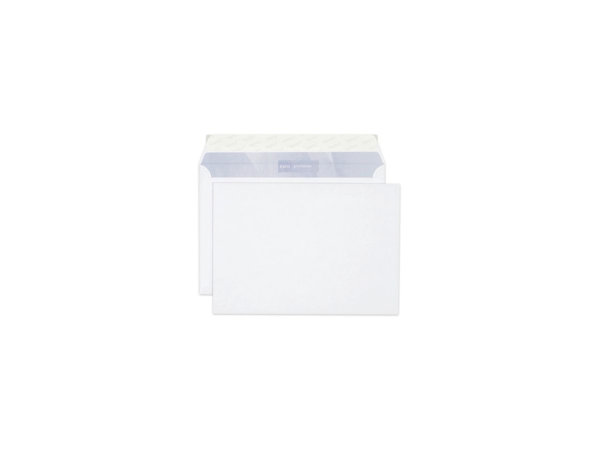 ELCO Enveloppe ohne Fenster C5 40883 100, blanc, auto-adh. 500 pcs. (7611722010524)