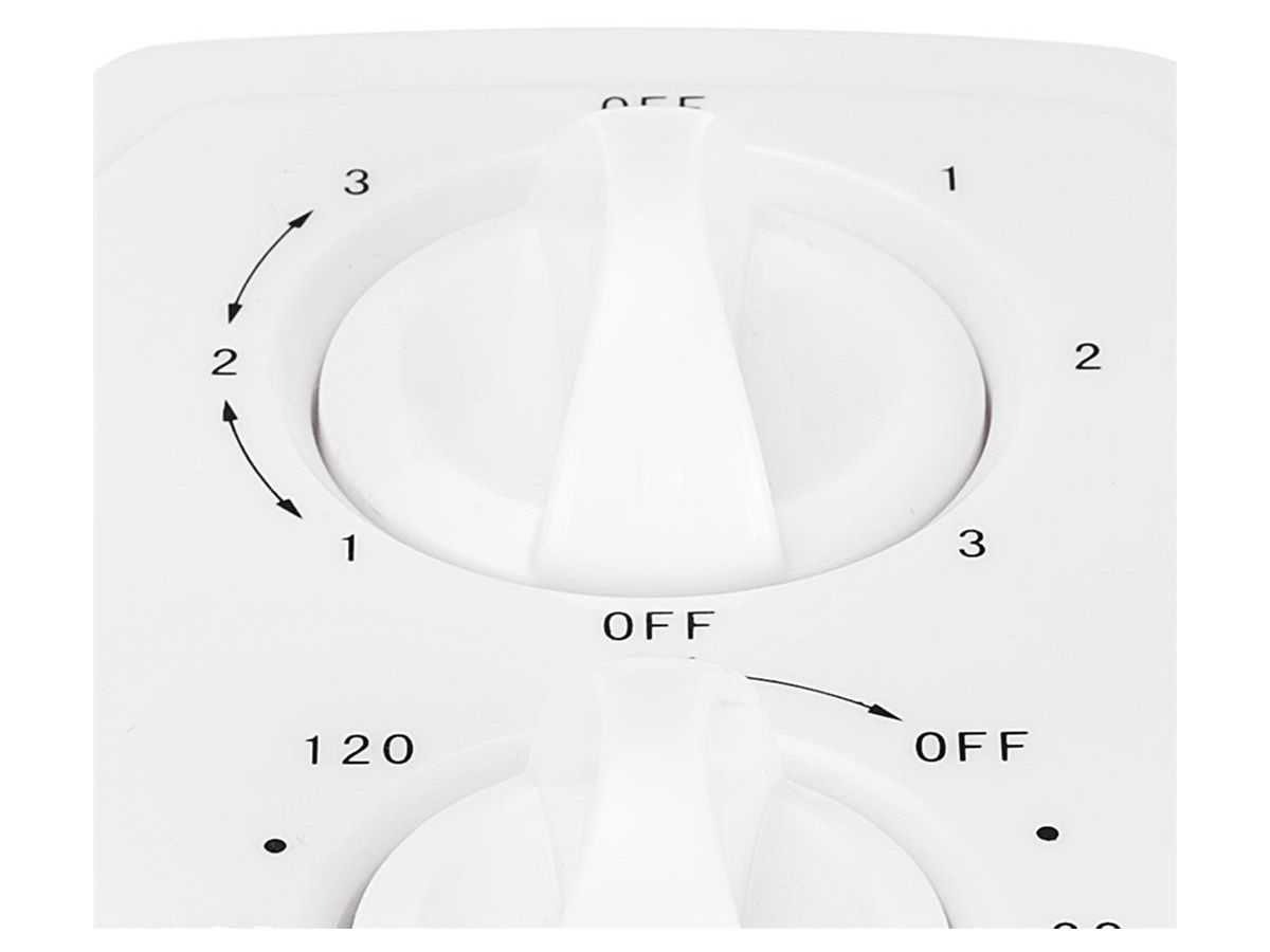 TRISTAR Ventilatore a piantana 79cm VE-5985 bianco (8713016039613)