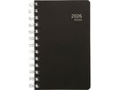 BREPOLS Agenda Building Polyprop 2026 0.414.4910 1J/1P noir 10x16.5cm (5412303102933)