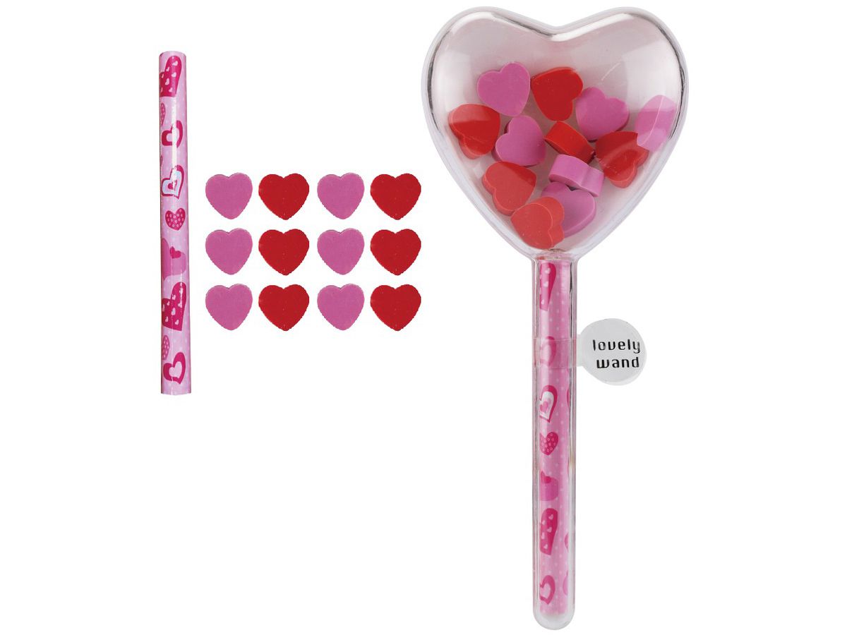 ROOST Crayon avec gomme HSST-071 Coeur (7613058036681)