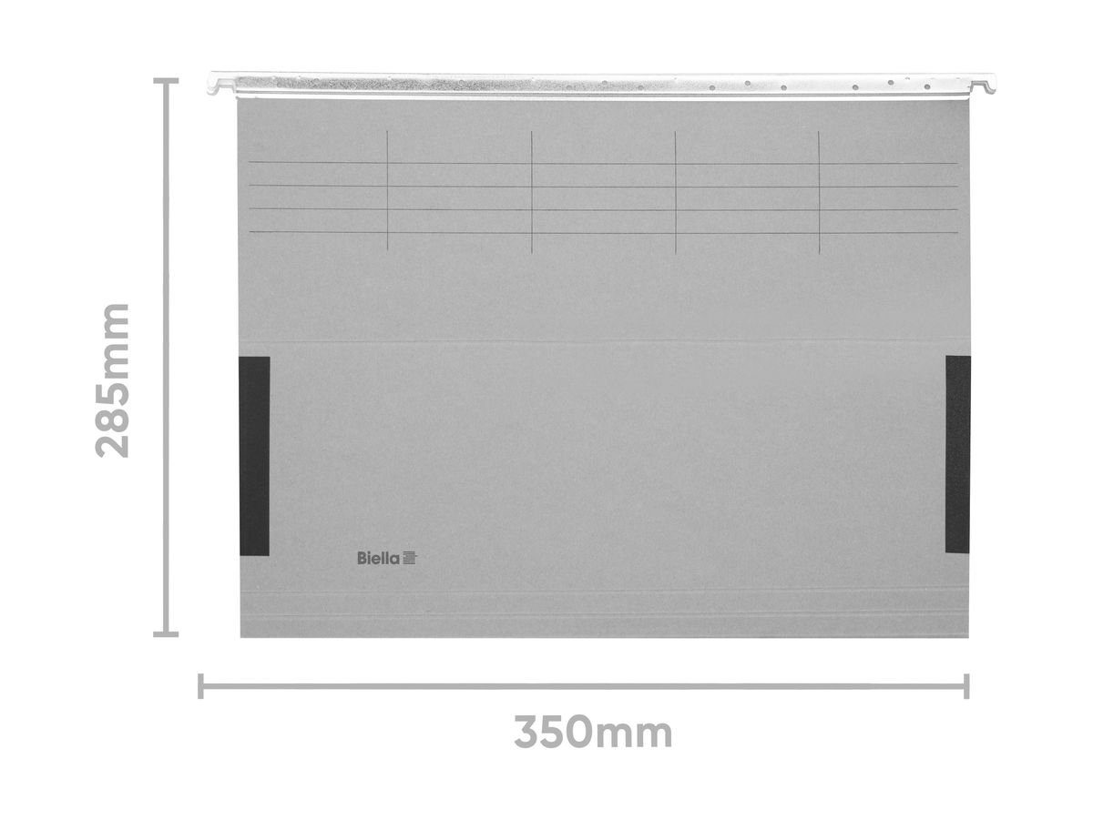 BIELLA Cartella sospesa Frosch A4 27132525U grigio 32x25cm (7611365289066)