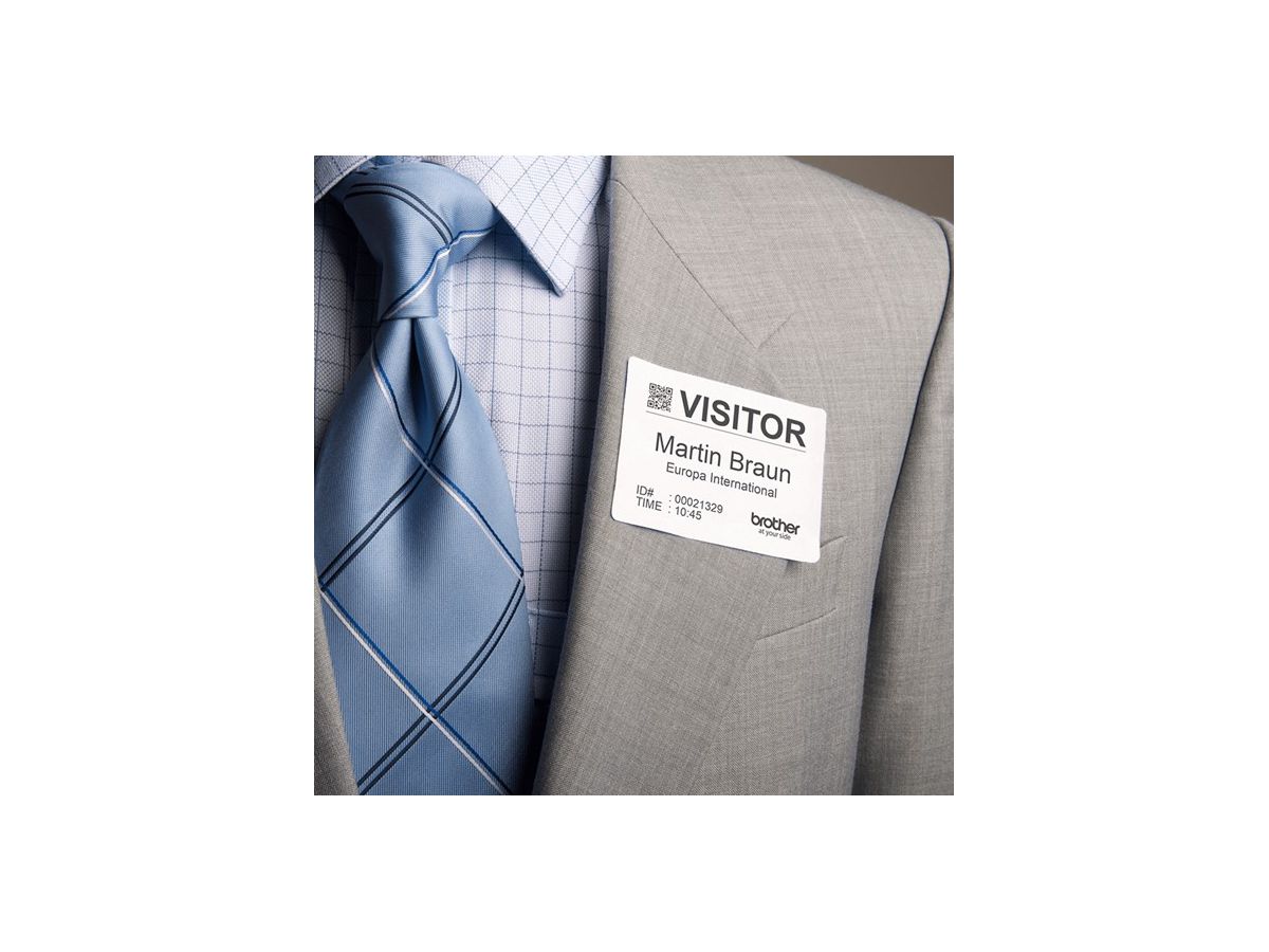 PTOUCH Klebetiketten 60x86mm DK-11234 QL-700/1100 260 Stk./Rolle (4977766808248)