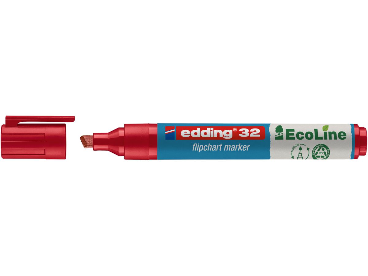 EDDING Flipchart Marker 32 1-5mm 32-2 rosso (4004764946952)
