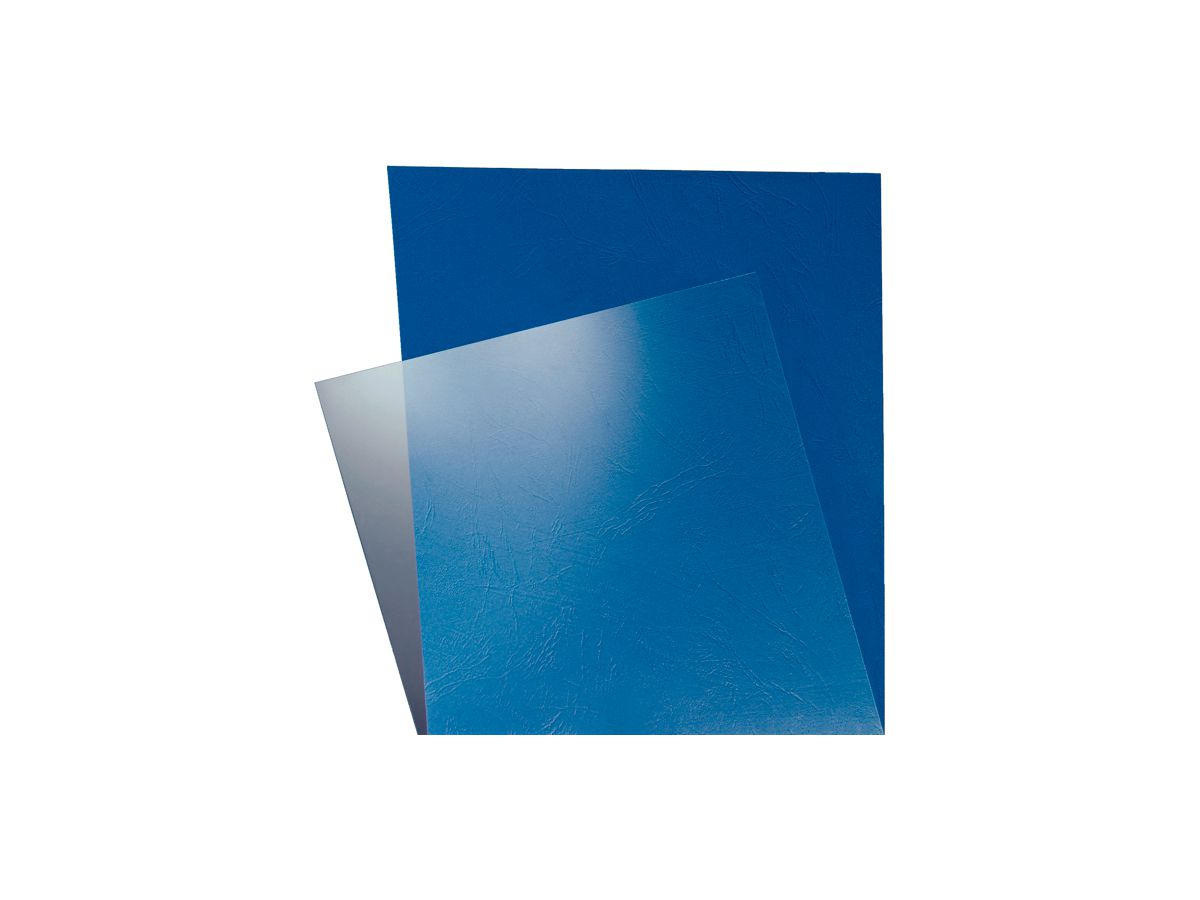 LEITZ Couverture pour app.reliure A4 33681 transparent, 180mic 100 pièces (5411313336819)