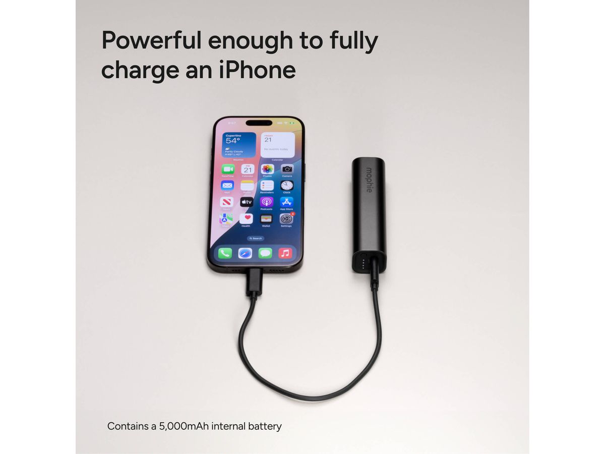 MOPHIE Powerstation Mini 5000mAh 401117207 20W, Black (0840390341525)