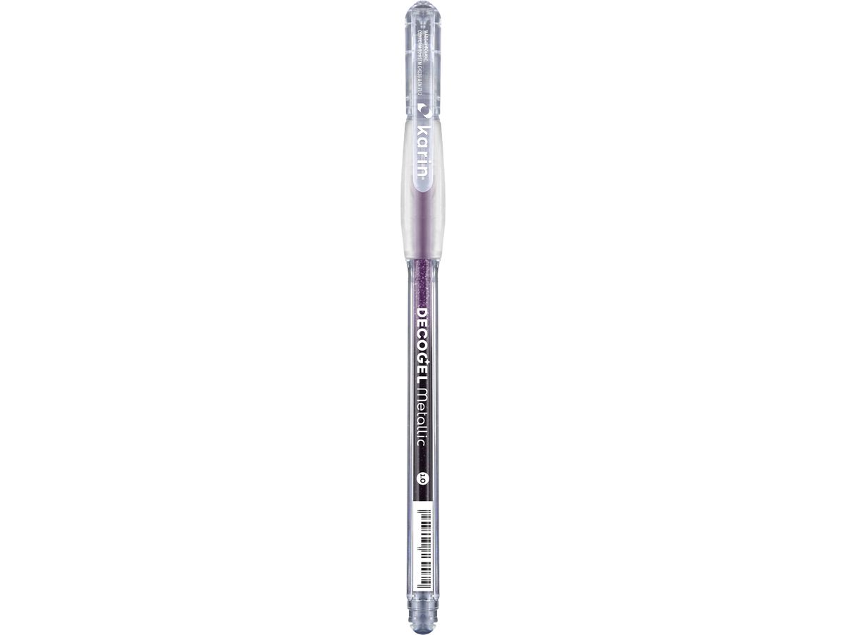 KARIN Gelpen DECOGEL 1.0 METALLIC 30Z314 violet (5904446029463)