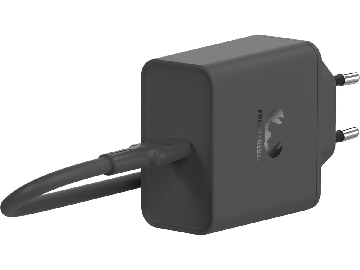 FRESH'N REBEL BASE DUO Charging Pad 4CP200SG Storm Grey wireless (8718734658979)