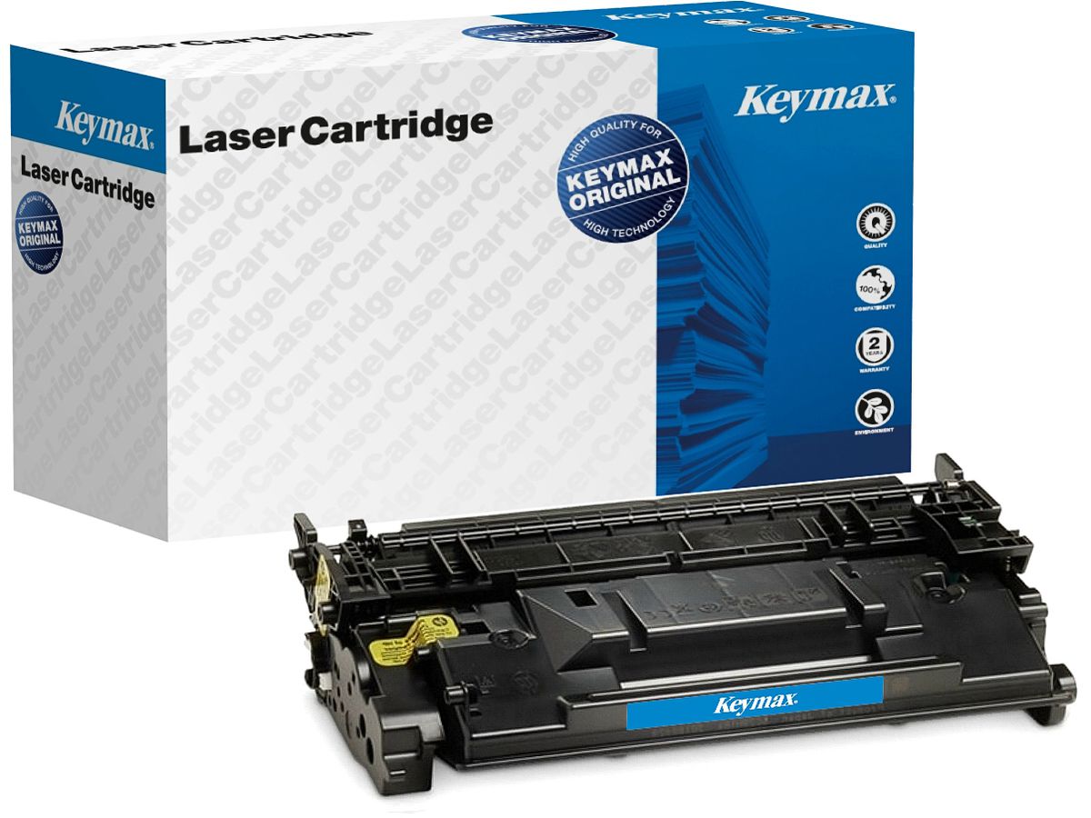 KEYMAX RMC Cartouche toner 89X CF289XKEY p. HP LJ Enter. M507 10'000 p. (4016807481603)