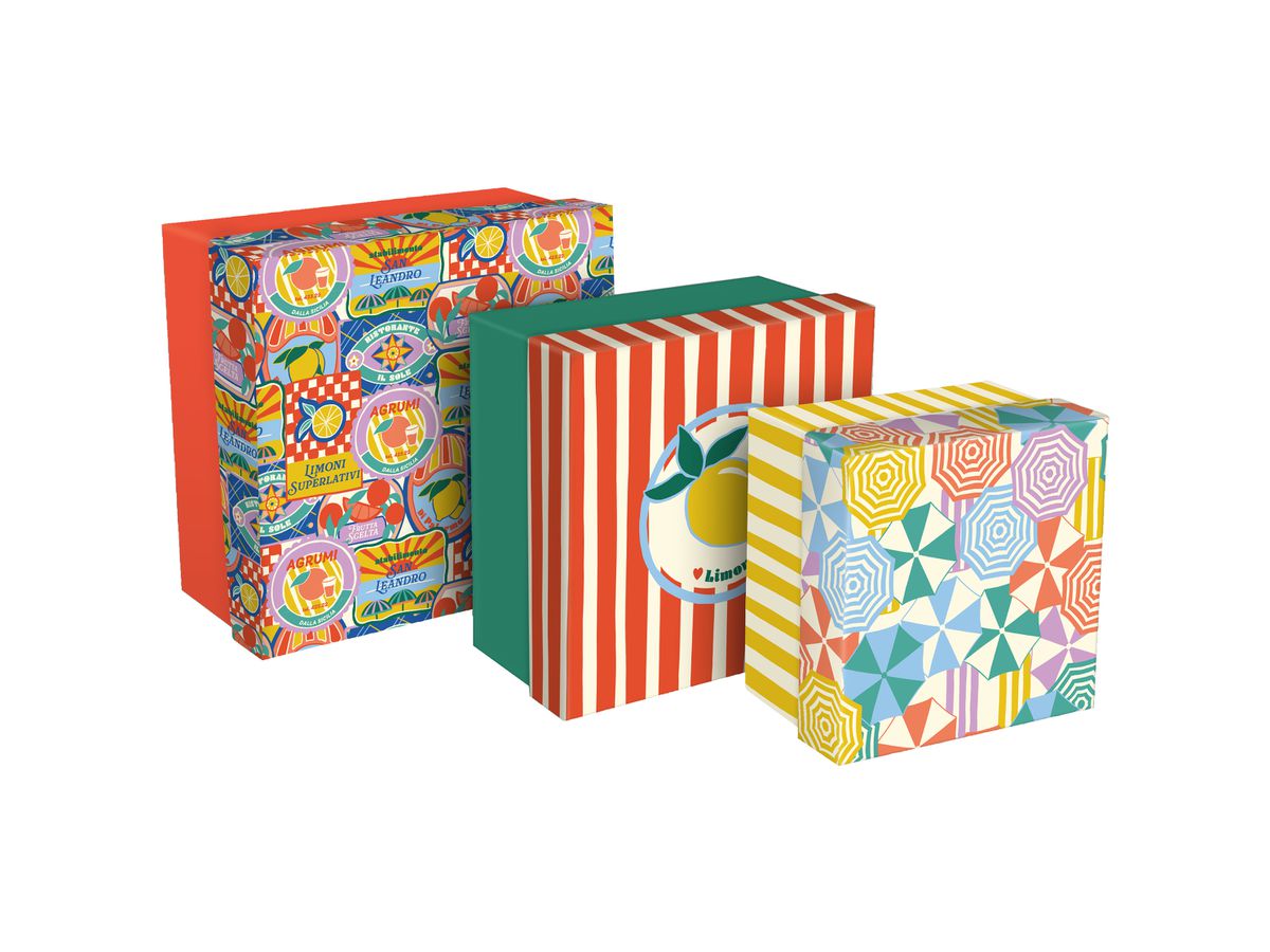 CLAIREFONTAINE Scatola DolceAmore 3 tamani 116281C multicolore assortito (3329681162812)