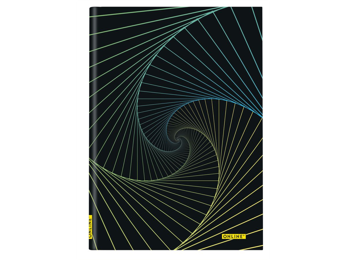 ONLINE Kladde A5 07787/6 Virtual 80g 96 Blatt dots (4014421077875)