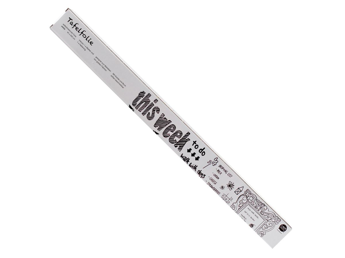 I AM CREATIVE Tafelfolie selbstkl. 4075.02 weiss 0.45x2 m (7611983162789)