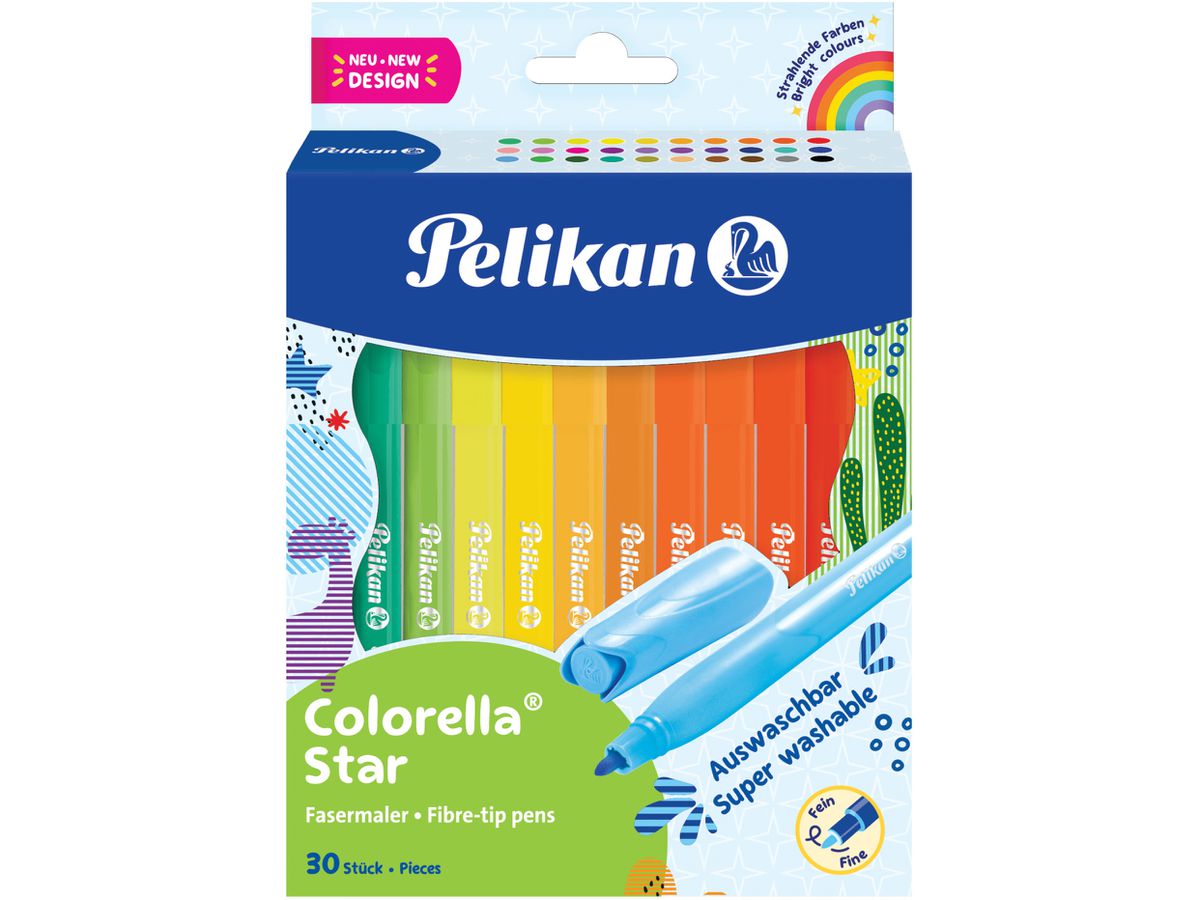 PELIKAN Crayons-feutres Colorella 822336 30 pcs étui en carton (4012700822338)