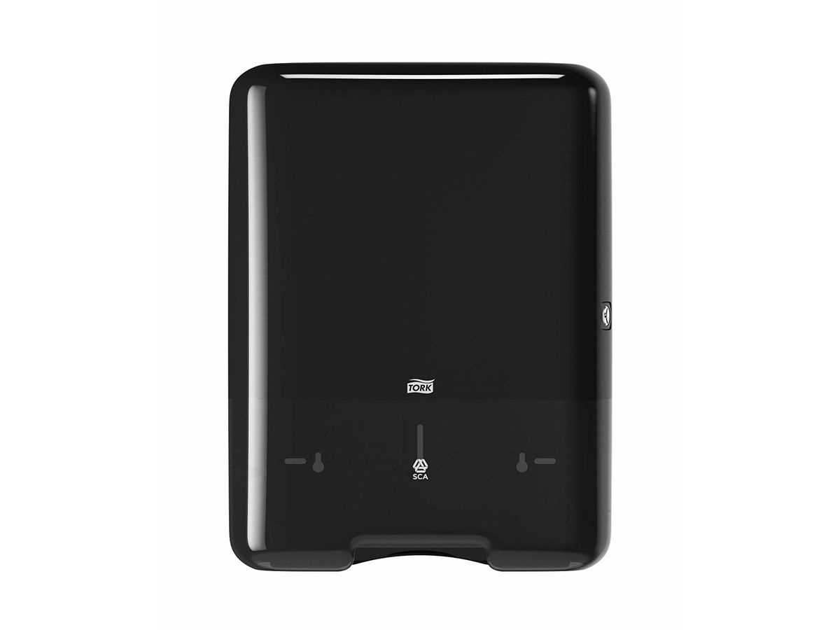 TORK Dispenser asciugamani H3 553008 nero 439x330x136mm (7322540349252)