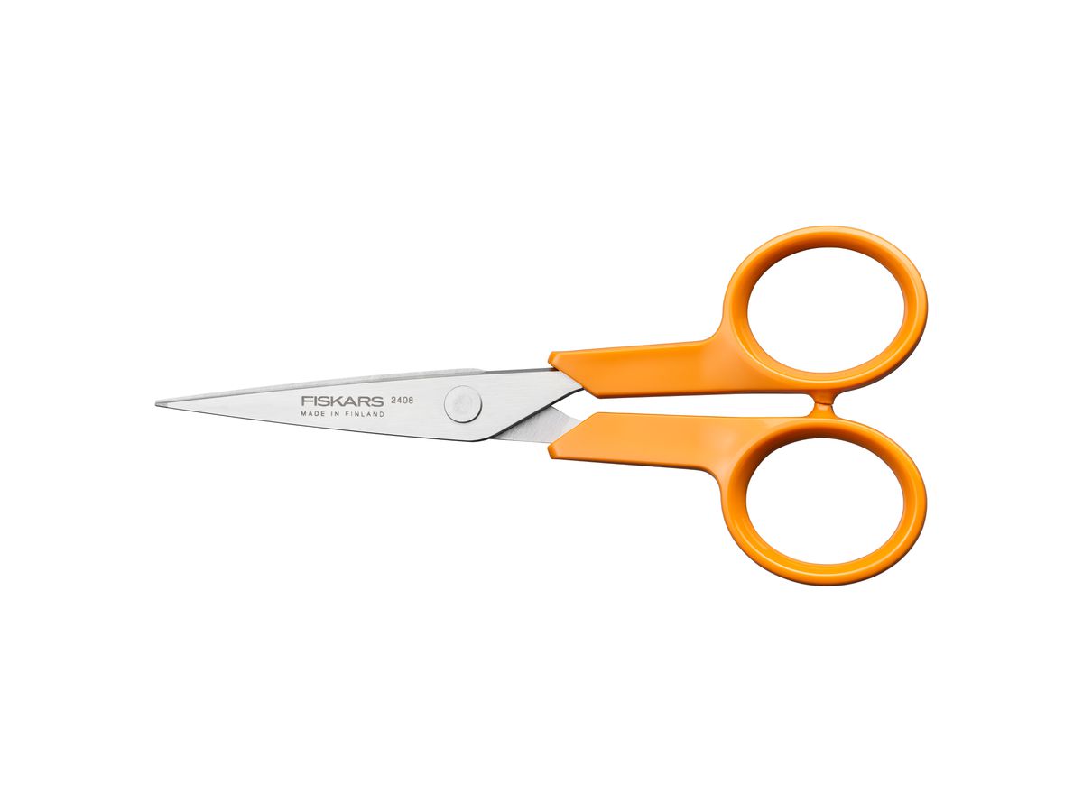 FISKARS Handarbeitsschere 13 cm 1075057 orange Rechts- + Linkshänder (6424002019633)