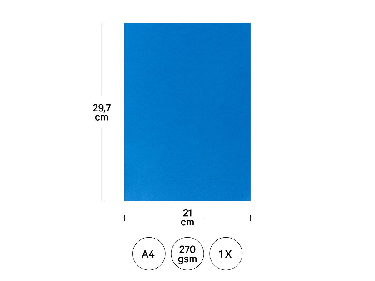 I AM CREATIVE Carton photo A4 2903018310 270g, fuchsia (8714677254568)