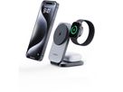 AUKEY MagFusion 3-IN-1 foldable LC-MC312 Wireless Charger 15W (0689323790173)