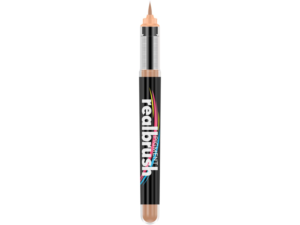 KARIN Real Brush Pen 0.4mm 33Z1555 Pigment, arancio pallido (5904446031787)