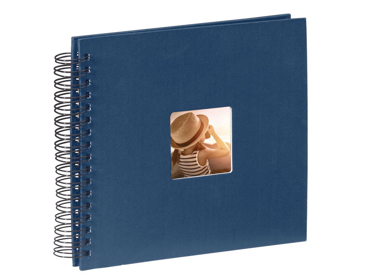 HAMA Spiralalbum Fine Art 28x24cm 90147 blau 25 Blatt (4007249901477)