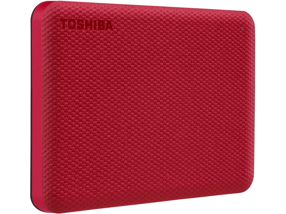 TOSHIBA HDD CANVIO Advance 4TB HDTCA40ER3CA USB 3.2 Gen 1, 2.5 inch red (4260557511282)