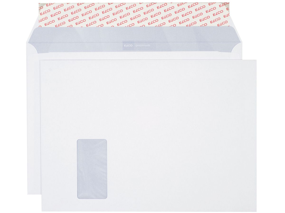 ELCO Busta Premium c/finestra C4 34894 120g, bianco 250 pezzi (7611722010982)