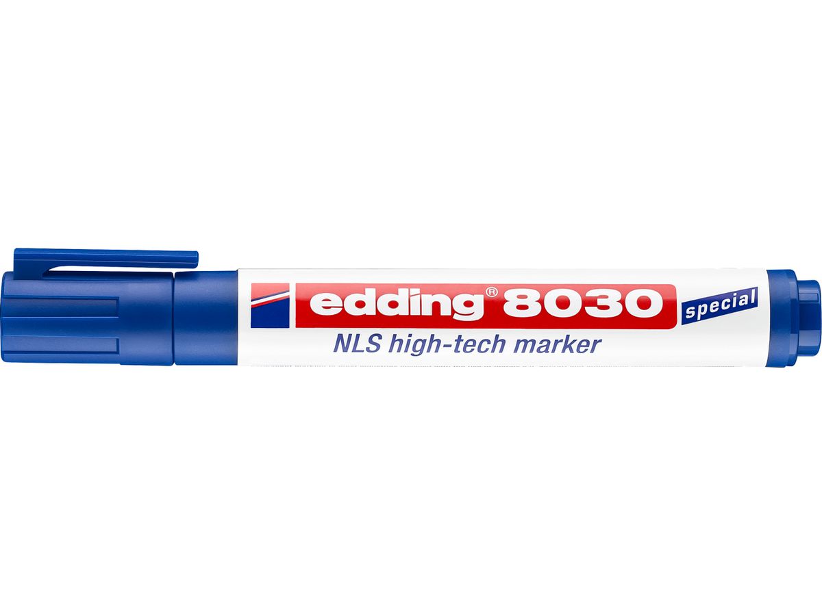 EDDING Hightech Marker 8030 1,5-3mm 8030-3 blau (4004764785612)