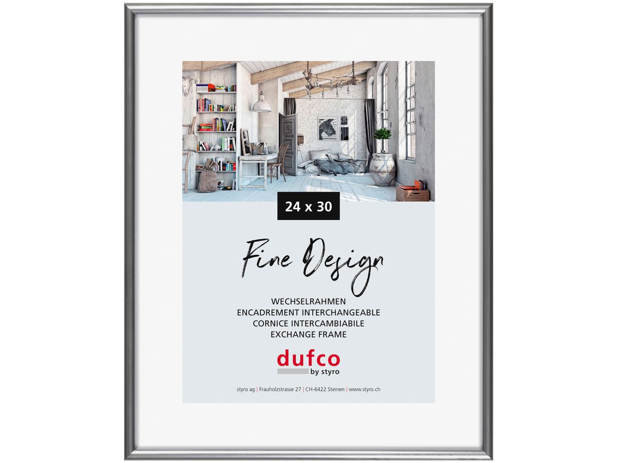 DUFCO Cornice 24x30cm 1400.40028 argento (7610259400280)