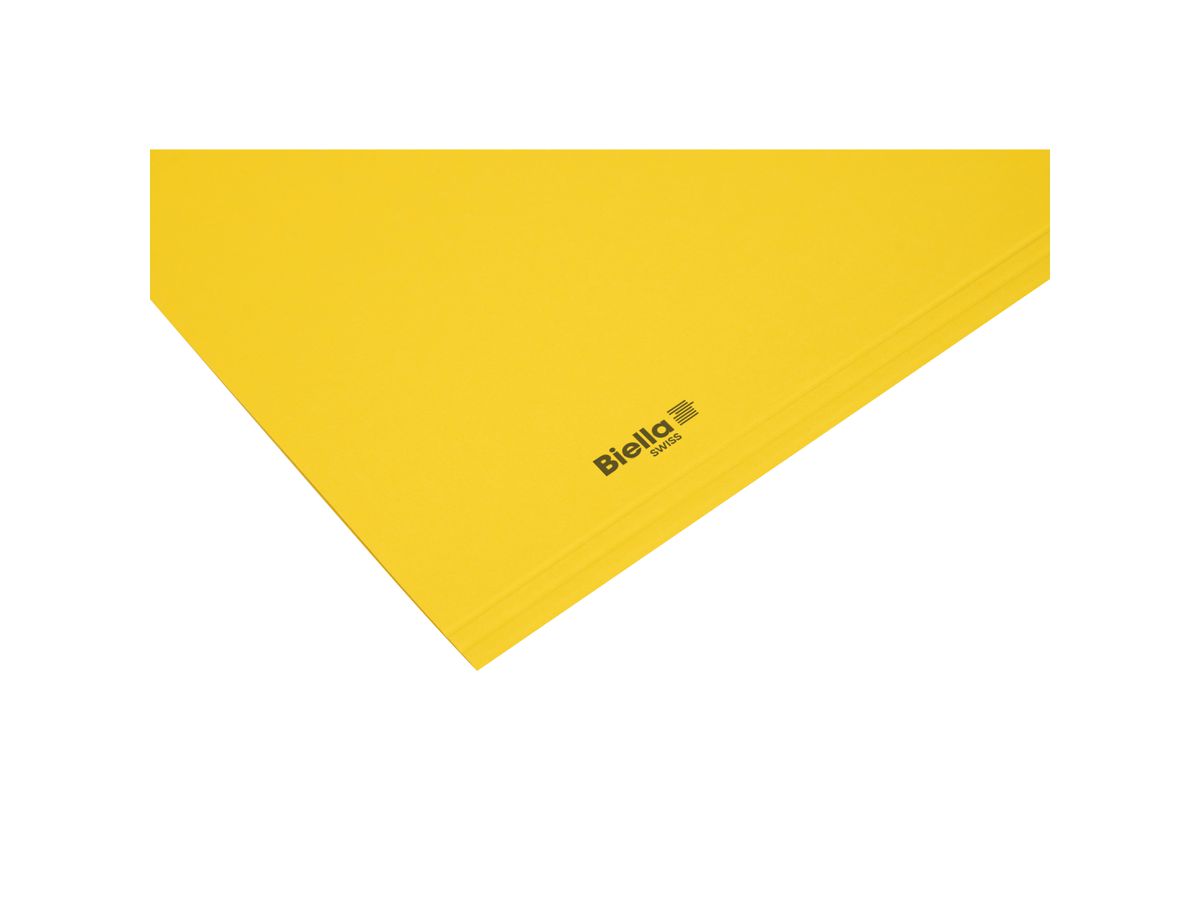 BIELLA Doss. vert. Recycolor 25342720U 32x23,3/24,3cm, jaune 100 pc. (7611365457625)