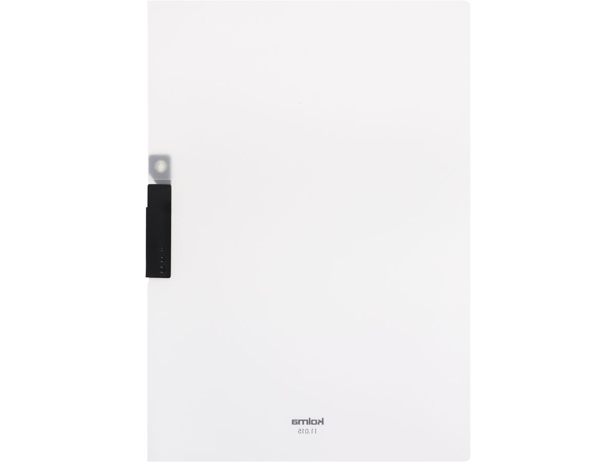 KOLMA Dossier à pince Easy A4 11.015.00 transparent 25 feui. (7611967110942)