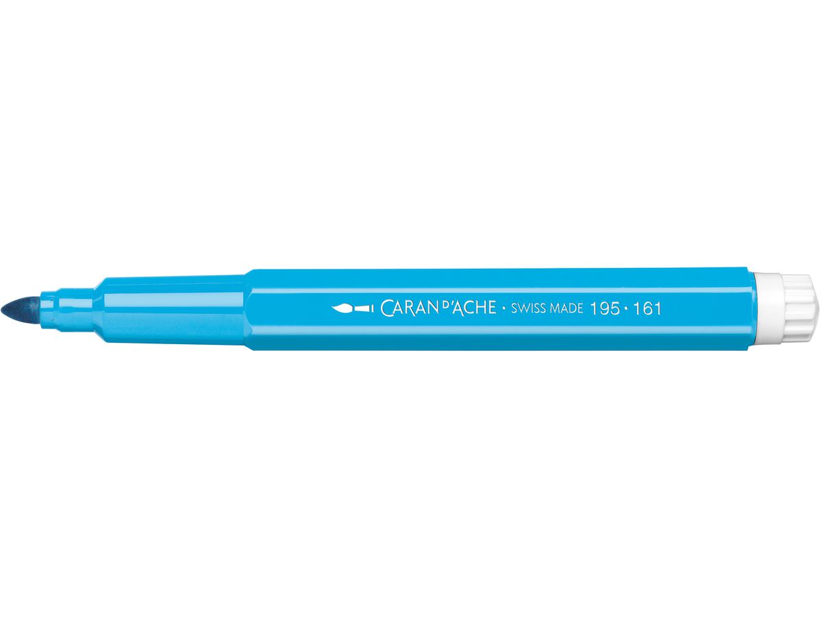 CARAN D'ACHE Fasermalstift Fancolor Maxi 195.161 hellblau (7610186340956)