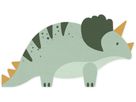 PARTYDECO Serviettes 18x10cm SPK35 Triceratops 12 pièces (5904555025646)