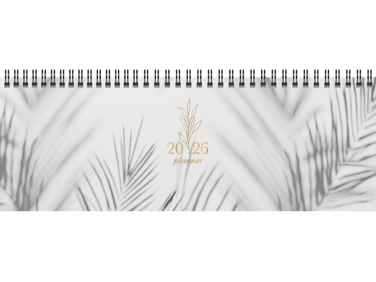 RIDOIDE Cal. de table Design Line 2026 7036311036.26 1S/2P Shadows AL 29.7x10.5cm (4003273791428)