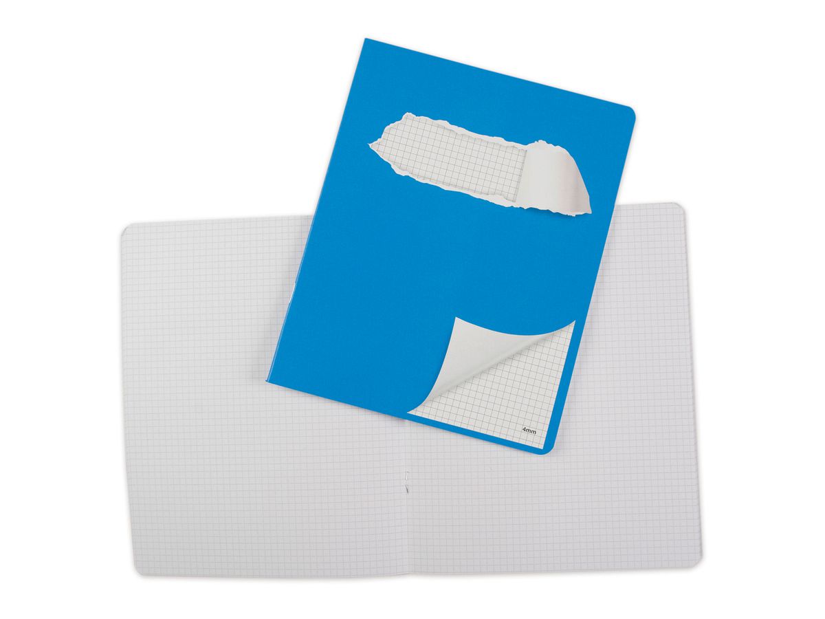ELCO Cahier 17,5x22cm 73053.37 quadrillé bleu (7610425265200)