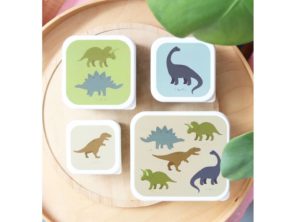 ALLC Lunch & Snackbox Set SBSEDI38 Dinosaurs (8719715001197)