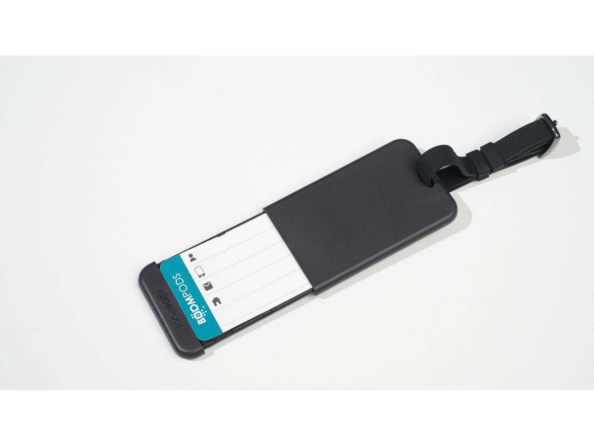 BOOMPODS Boomtag Luggage Tracker TDLUGR Universal grey (5060746171537)