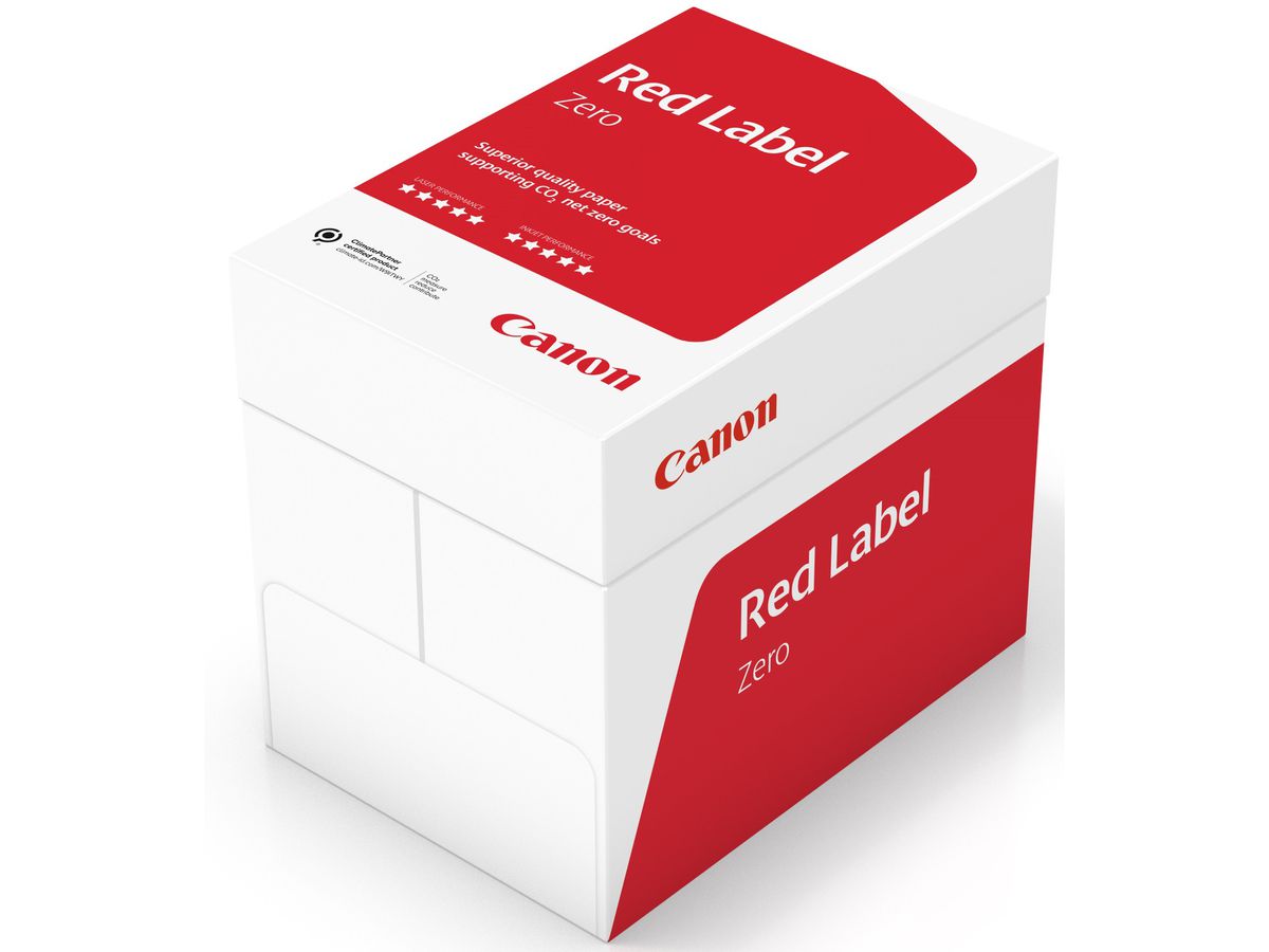 CANON Papier à copier Red Label A3 97006195 80g, blanc, zero CO2 500 fl. (8713878134372)