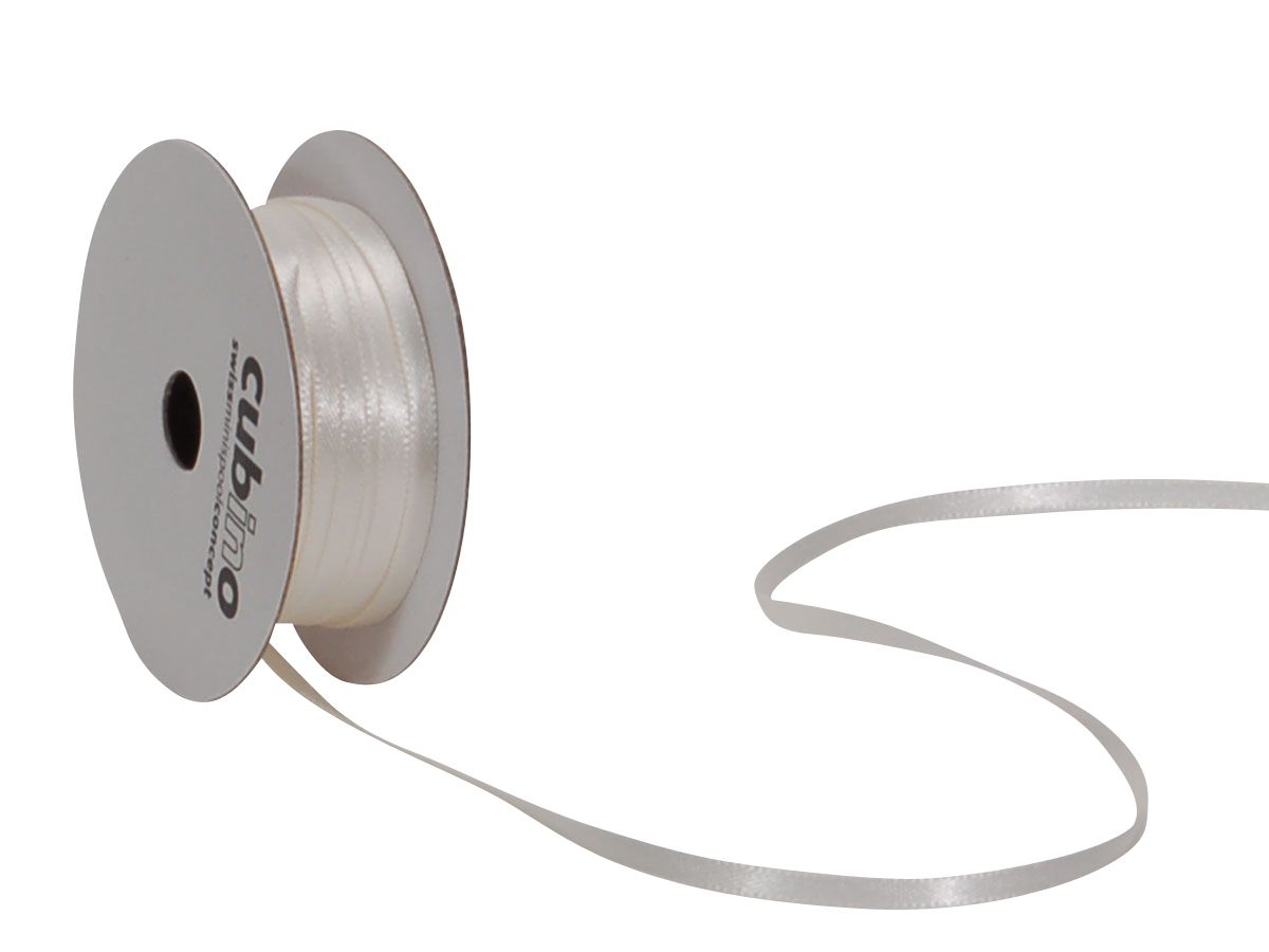 SPYK Satinband Cubino 2082.0353 3mmx8m bridal white (7611475156579)