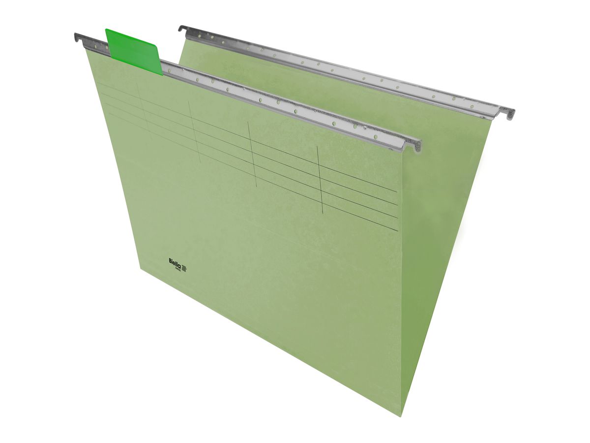 BIELLA Cartella sospesa set A4 27125531U verde chiaro 32x25cm 25 pzzi (7611365250424)