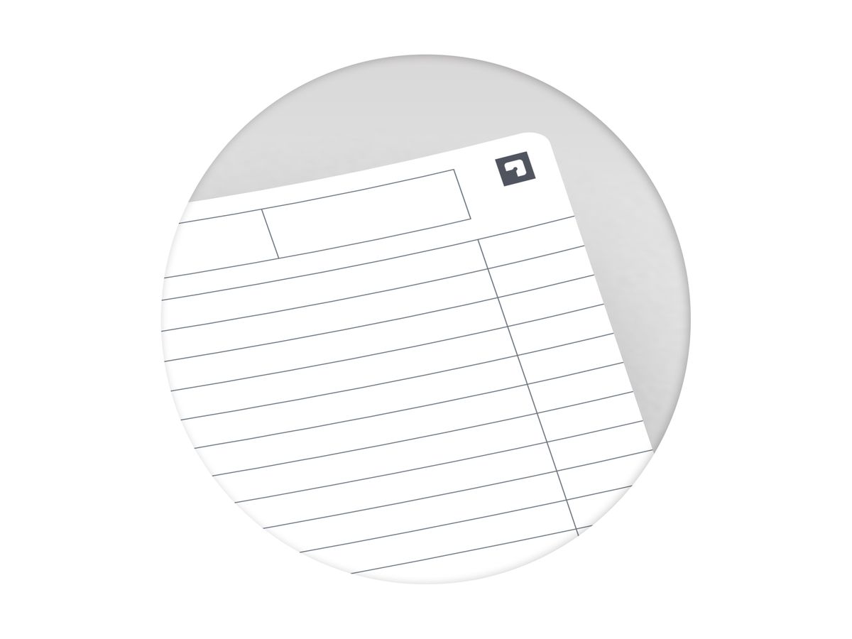 OXFORD Office-Spiralbuch A4 100101918 liniert, 7mm, ass. (3020120024073)