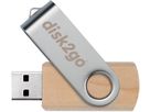 DISK2GO USB-Stick wood 16GB 30006661 USB 2.0 (7640111166979)