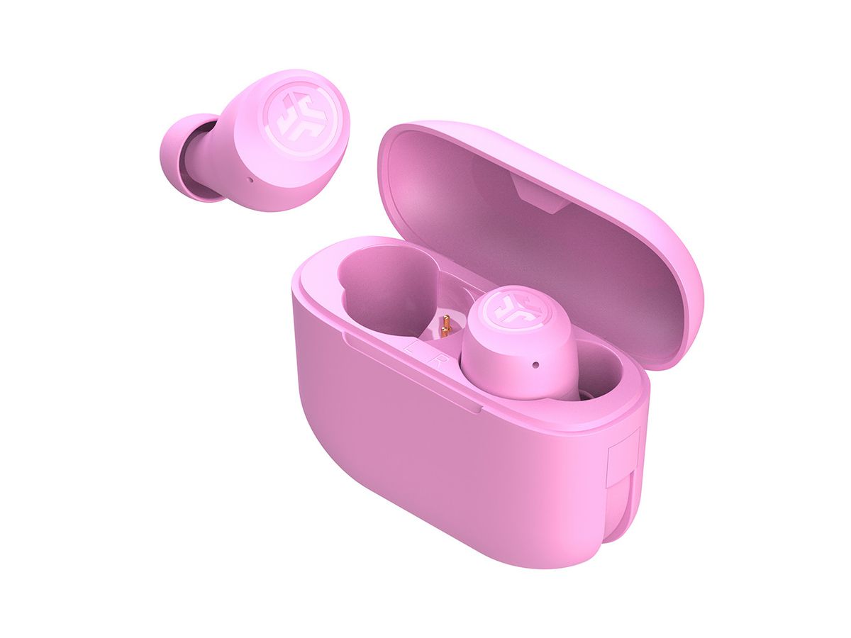 JLAB Go Pop+ Earbuds IEUEBGAIRPOPRPNK124 True Wireless, Pink (0810119070203)