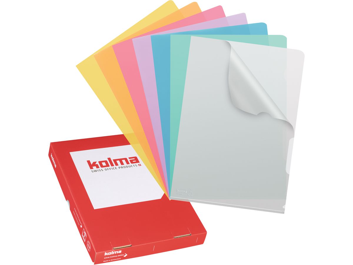 KOLMA Dossier Superstrong A4 59.646.11 giallo lisse 10 pezzi (7611967590355)