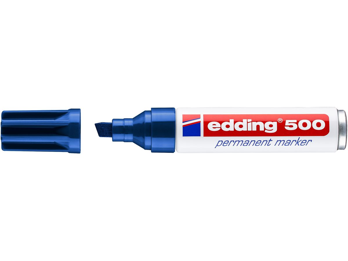 EDDING Permanent Marker 500 2-7mm 500-3 blu (4004764329649)